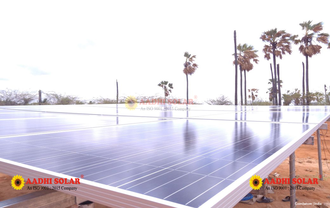 Aadhi Solar Power Plant On Grid